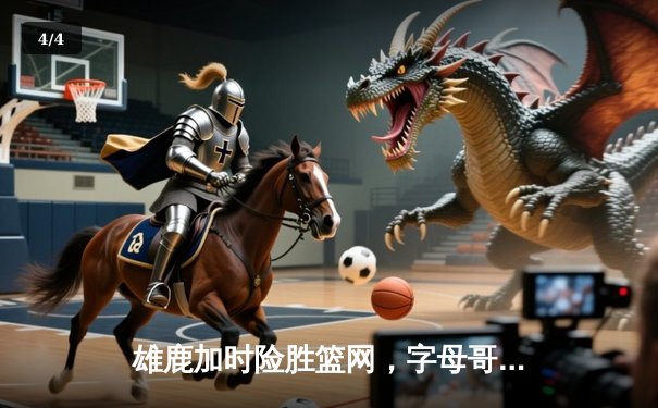 雄鹿加时险胜篮网，字母哥44分主宰关键时刻 - 4